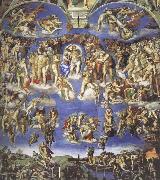 Michelangelo Buonarroti The Last  judgment Spain oil painting artist